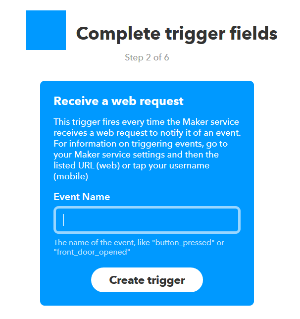 Create Trigger